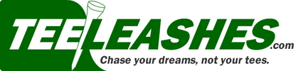 Tee Leashes — logo — with slogan “Chase your dreams, not your tees”